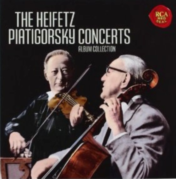 New 21-CD Heifetz-Piatigorsky Concerts Set Now Available | Jascha